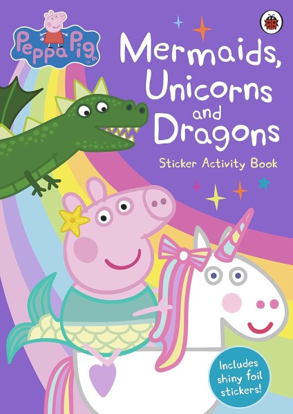 Фото Peppa Pig. Mermaids, Unicorns and Dragons Sticker Book