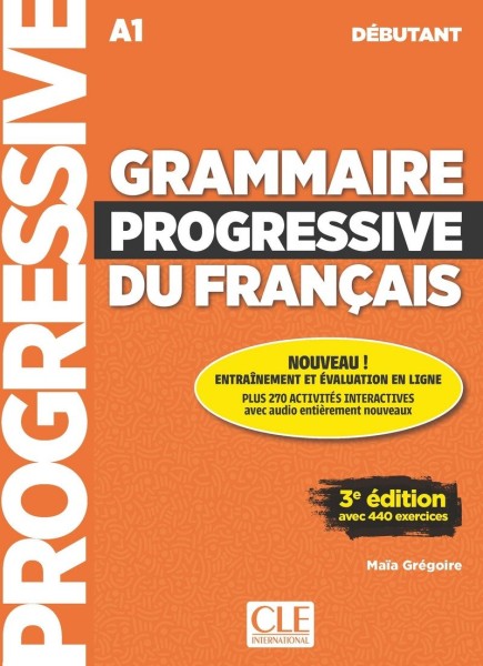 Фото Grammaire Progressive du Francais 3e Edition Debutant Livre + CD + Livre-web 100% interactif