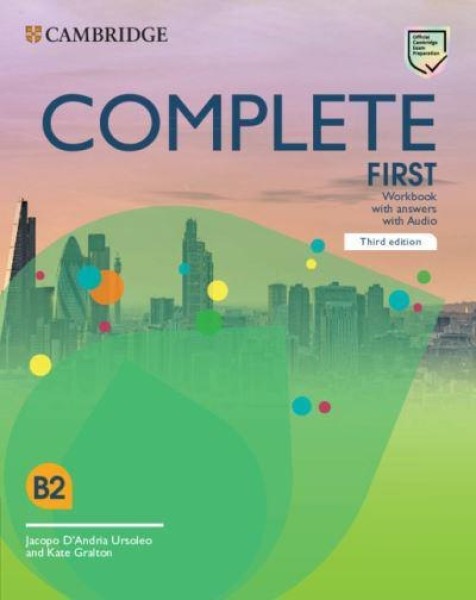 Фото Complete First. Workbook with answers and Downloadable Audio