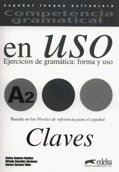 Фото Competencia gramatical en USO A2 Claves