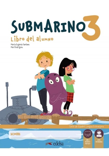 Фото Submarino 3 Pack. Libro del alumno + Cuaderno de ejercicios + Audio descargable