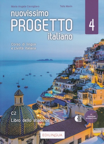 Фото Progetto Italiano Nuovissimo 4. Libro dello studente + audio (QR code) C2