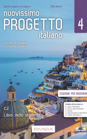 Progetto Italiano Nuovissimo 4 (C2) Libro dell’insegnante + CD Audio