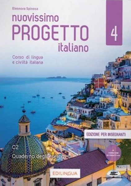 Фото Progetto Italiano Nuovissimo 4 (C2). Quaderno degli esercizi dell’insegnante + CD audio