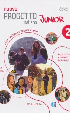 Progetto Italiano Junior Nuovo 2. Libro & Quaderno + audio + video (QR code)