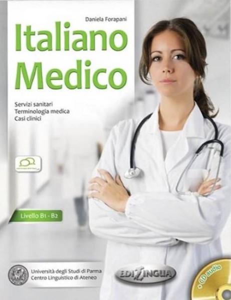 Фото Italiano Medico B1-B2 Libro + CD audio (1)