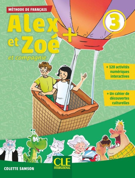 Фото Alex et Zoe+ 3. Niveau A1 Livre de l'élève + CD