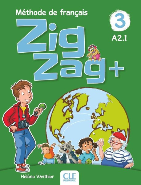 Фото ZigZag+ 3. Niveau A2.1 Livre de leleve + CD audio