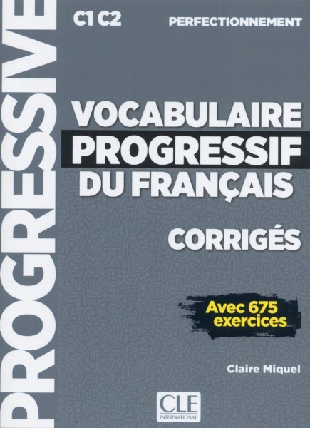 Фото Vocabulaire Progressif du Francais 2e Edition perfectionnement C1-C2 Corrigés