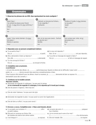 Tendances A2 Cahier d'activites