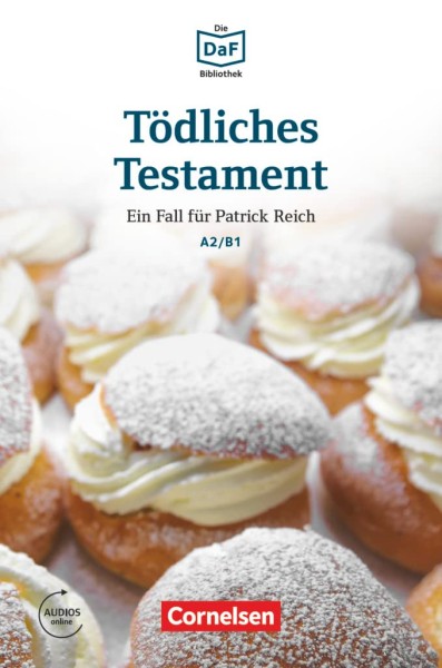 Фото Die DaF-Bibliothek: A2/B1 Tödliches Testament Mit Audios-Online