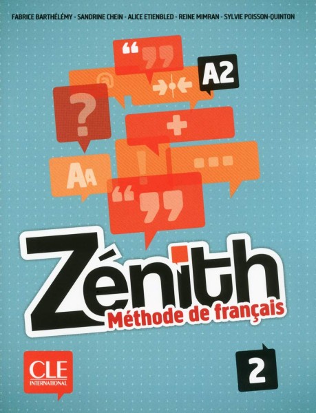 Фото Zenith 2. Niveau A2 Livre De L'Eleve & DVD-ROM