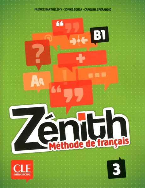 Фото Zenith 3. Niveau B1 Livre De L'Eleve & DVD-ROM