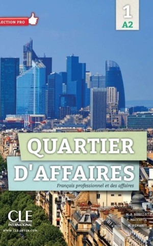Quartier d'affaires A2 Livre de l'eleve + DVD-Rom
