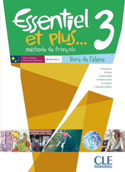 Фото Essentiel et plus... 3 Niveau A2 Livre de l'eleve + Mp3 CD