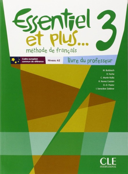 Фото Essentiel et plus... 3 Niveau A2 Livre du professeur + CD-ROM