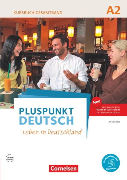 Фото Pluspunkt  Deutsch NEU A2 Kursbuch mit interaktiven Übungen mit Video-DVD