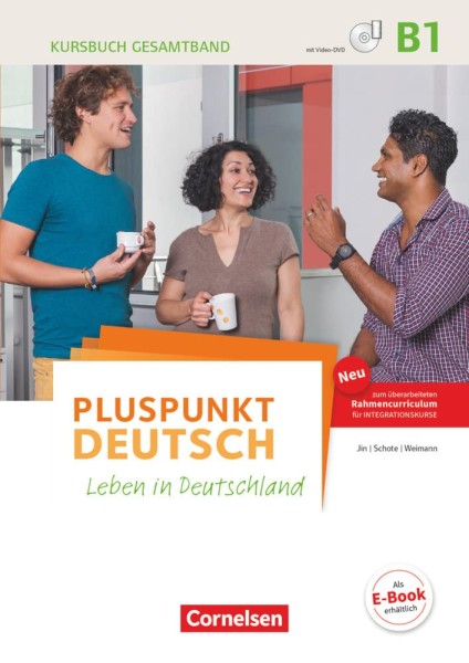 Фото Pluspunkt Deutsch NEU B1 Kursbuch mit interaktiven Übungen auf scook.de Mit Video-DVD