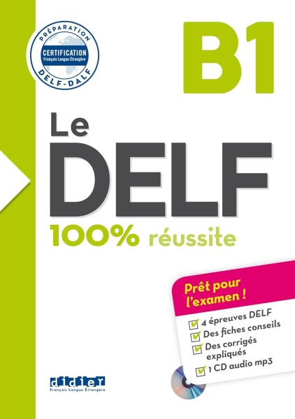 Фото Le DELF B1 100% réussite Livre + CD