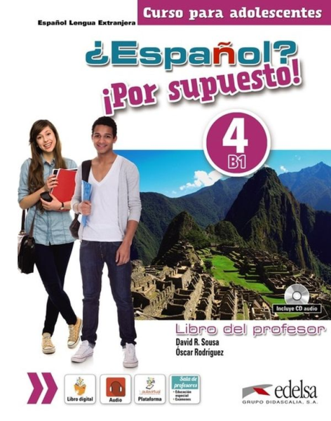 Фото Espanol? Por supuesto! 4 (B1) Libro del profesor + CD