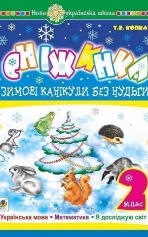Зимові канікули без нудьги. Сніжинка. 2 клас