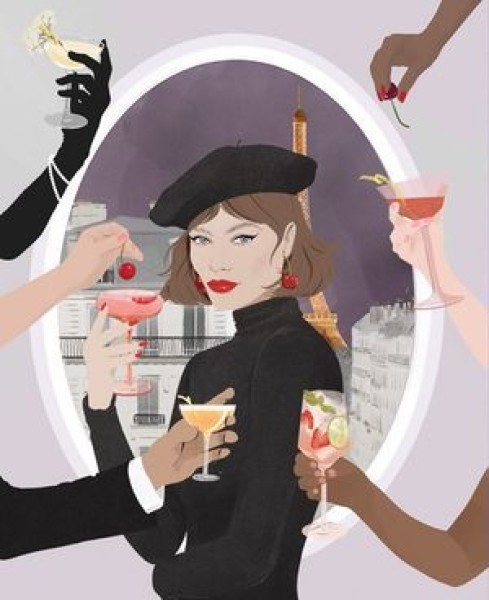 Фото Cocktails in Paris. Fashionable drinks for all seasons