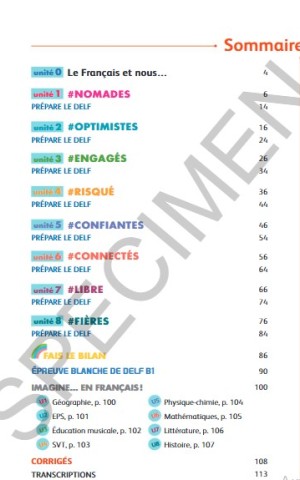 Imagine 4. B1. Cahier d'activités + didierfle.app