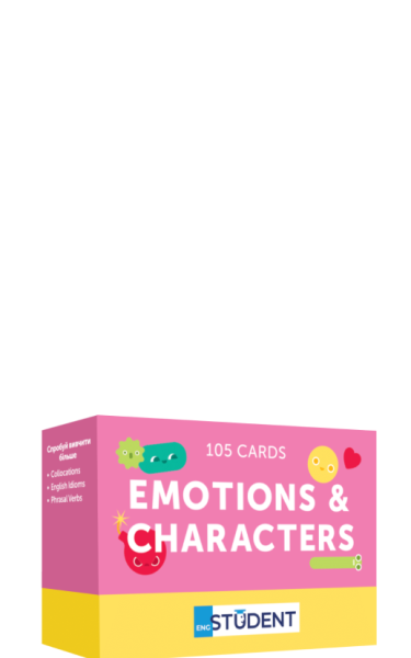 Фото Emotions and Characters. 105 карток для вивчення англійської