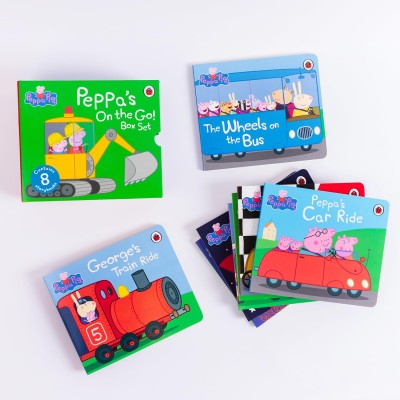 Peppa on the Go! 8 board book slipcase set