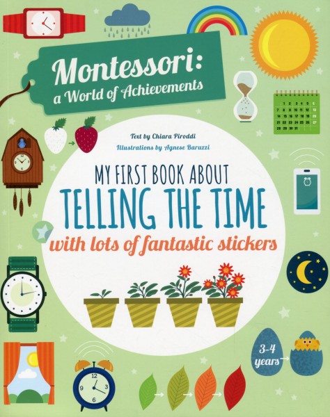 Фото My First Book About Telling the Time: Montessori Activity Book