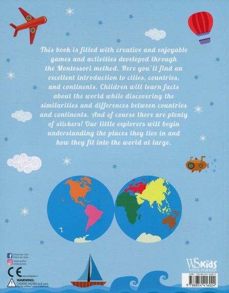 Фото My First Book About the World: Montessori Activity Book