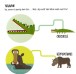 Фото My First Book of Wild Animals. Montessori: A World of Achievements 8