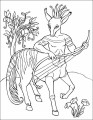 Фото Велика книга розмальовок. Воїни та чудовиська 2