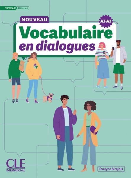 Фото Vocabulaire en dialogues. Débutant (A1/A2) Livre + Audio en ligne