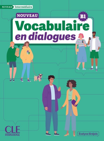 Фото Vocabulaire en dialogues. Intermédiaire (B1) Livre + Audio en ligne