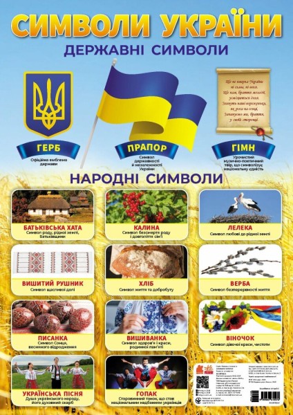 Фото Навчальні плакати. Символи України