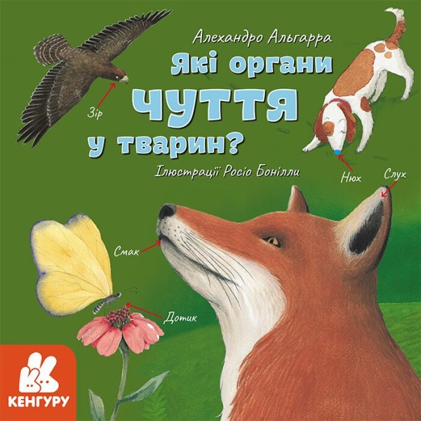 Фото Які органи чуття у тварин?