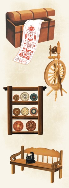 Фото Закладка для книги «Побут»
