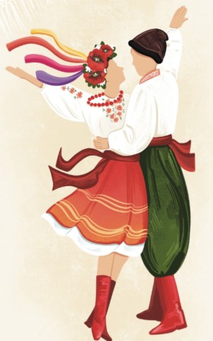Закладка для книги «Танець»