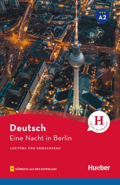 Фото Eine Nacht in Berlin Lekture mit Audios online. Рівень A2