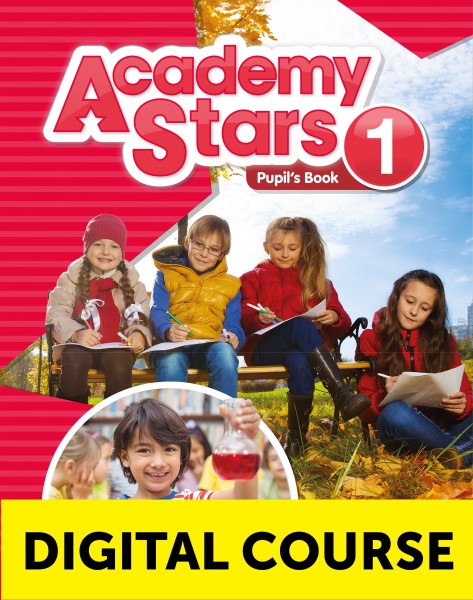Фото Academy Stars for Ukraine Level 1 Pupil's Book with Digital PB & Pupil's Practice Kit