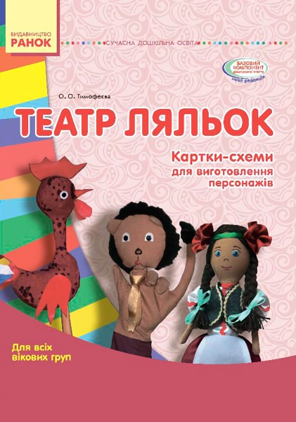 Фото Театр ляльок. Картки-схеми. Для всіх дошкільних вікових груп