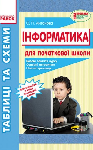 Інформатика. Таблиці та схеми для початкової школи