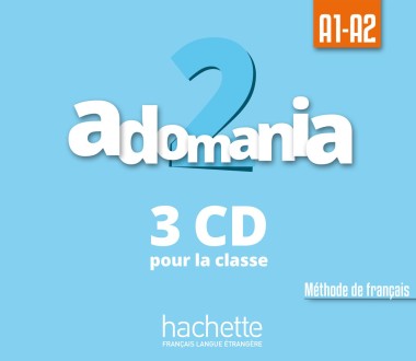 Фото Adomania. Niveau 2 CD audio classe (x3)