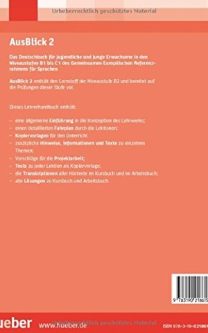 Ausblick: Lehrerhandbuch 2