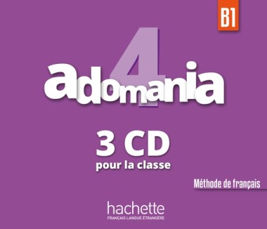 Фото Adomania. Niveau 4 CD audio classe