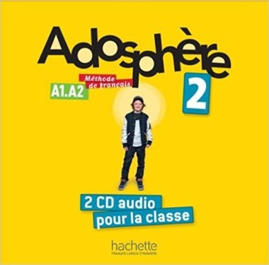Фото Adosphe're. Niveau 2/ CD audio classe (x2)