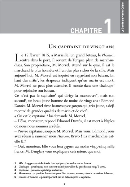 Фото Le Comte de Monte Cristo tome 1 (B1) + CD audio MP3