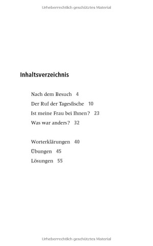Der Ruf der Tagesfische und andere Geschichten - Leseheft B2