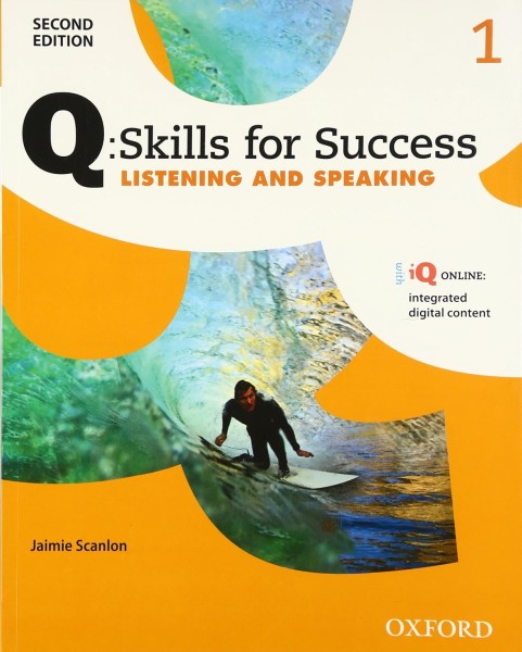 Фото Q Skills for Success 2nd Edition. Listening and Speaking 1 Student's Book + iQ Online
